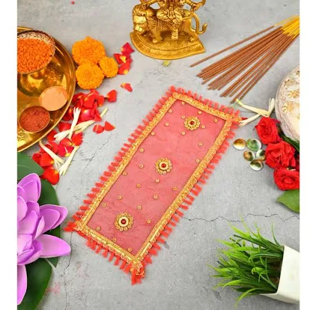 Divine Red Mata Chunri